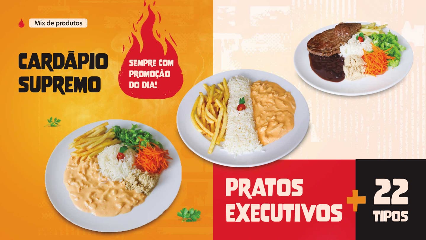 pratos executivos